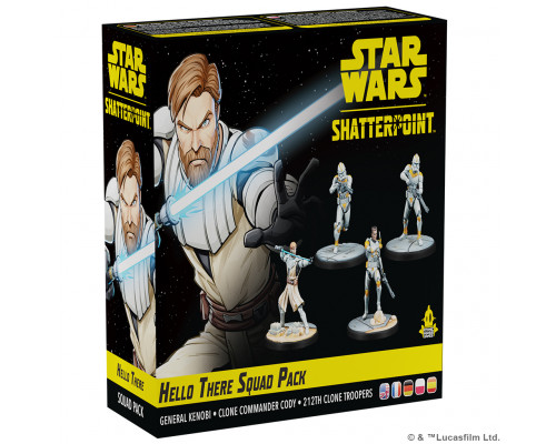 Star Wars: Shatterpoint - Hello There – General Obi-Wan Kenobi Squad Pack - EN/FR/IT/DE/SP