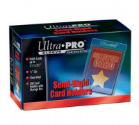 UP - Semi-Rigid Card Holders with 1/2" Lip (200 Card Holders)