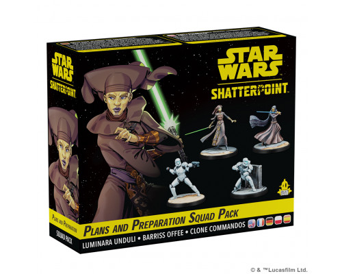 Star Wars: Shatterpoint - Plans and Preparation General Luminara Unduli Squad Pack - EN/FR/DE/PL/ES