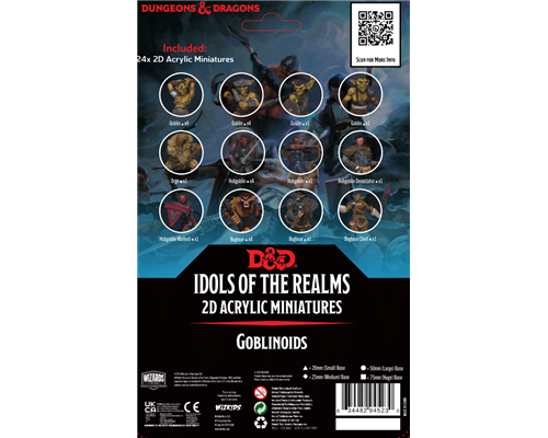 D&D Idols of the Realms: Goblinoids – 2D Set
