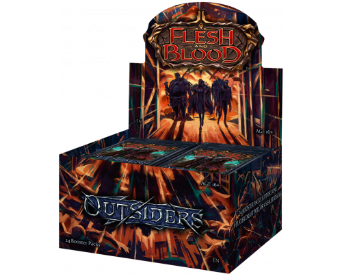 Flesh & Blood TCG - Outsiders Booster Display (24 Packs) - SP