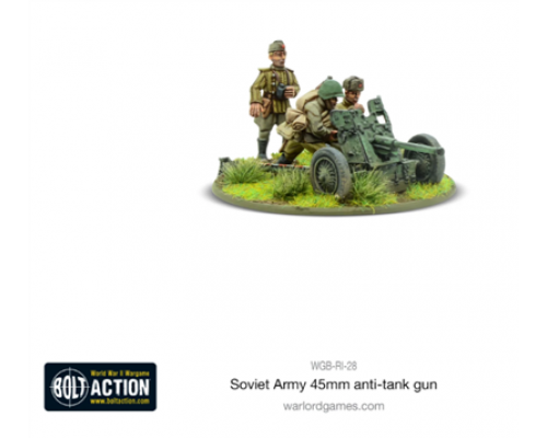 Bolt Action - Soviet 45mm Anti-Tank Gun - EN