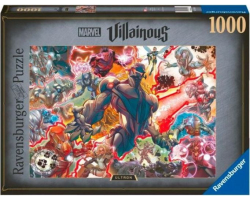 Ravensburger Puzzle 2D 1000 elementów Villainous. Ultron