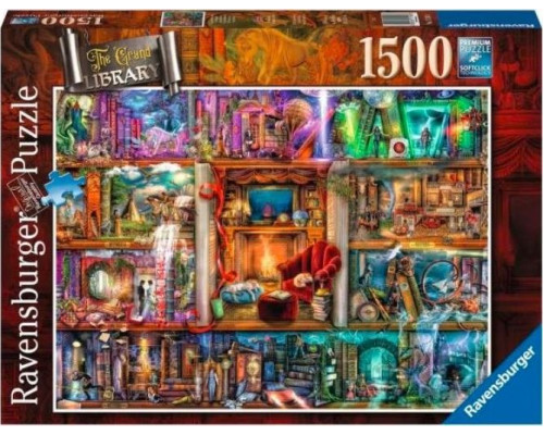 Ravensburger Puzzle 2D 1500 elementów Bogata biblioteka