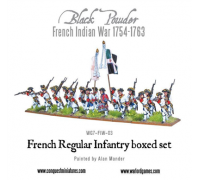 Black Powder French Indian War - French Regular Infantry - EN