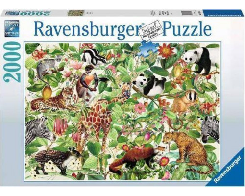 Ravensburger Puzzle 2000el Dżungla 168248 RAVENSBURGER p6