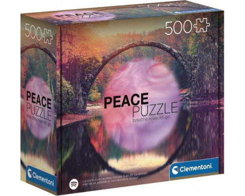 Clementoni Puzzle 500 elementów Peace Collection Mindful Reflection