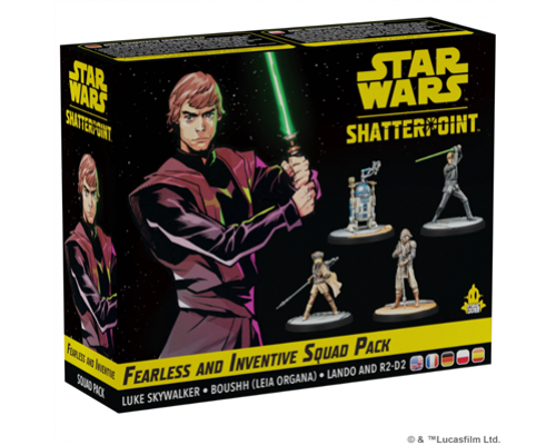 Star Wars: Shatterpoint - Fearless and Inventive Squad Pack - EN/FR/PL/DE/SP