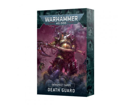 Warhammer 40,000 Datasheet Cards: Death Guard