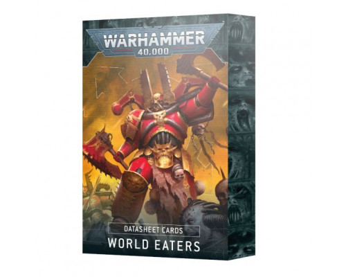 Warhammer 40,000 Datasheet Cards: World Eaters