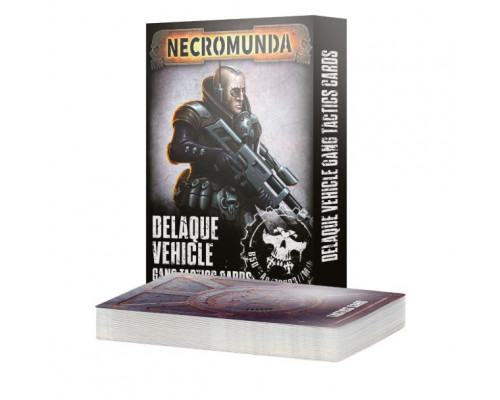 Necromunda: Delaque Vehicle Gang Tactics Cards