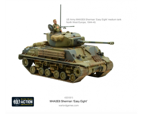 Bolt Action - M4A3E8 Sherman Easy Eight - EN