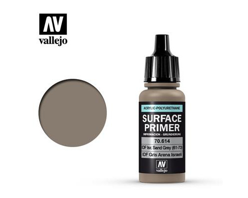 Vallejo - Color / Surface Primer - IDF Israeli Sand Grey 61-73