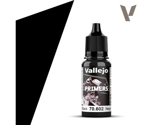 Vallejo - Surface Primer / Primer - Black 18 ml