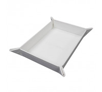 UP - Vivid Magnetic Foldable Dice Tray: White