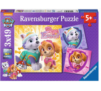 Ravensburger Puzzle 3x49 Psi Patrol Sky&Everest (080083)