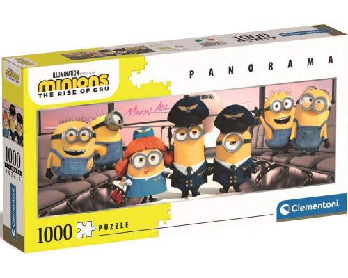 Clementoni Puzzle panoramiczne 1000 Minionki