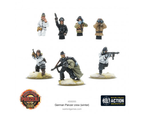 Achtung Panzer! - German Panzer Tank Crew (Winter)