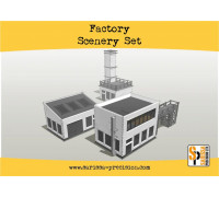 Sarissa Hobby & Terrain - Factory Scenery Set