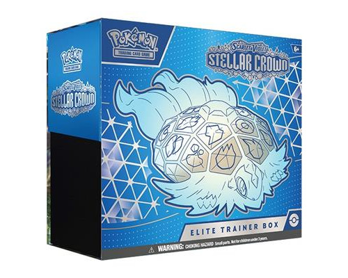 PKM - Scarlet & Violet 7 Stellar Crown Elite Trainer Box - EN