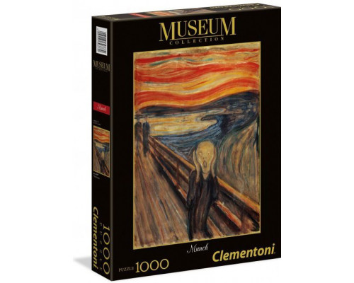 Clementoni 1000 EL. Munch, Krzyk (39377)