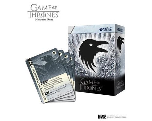 Game of Thrones Miniatures Game: Night's Watch objective card pack - EN