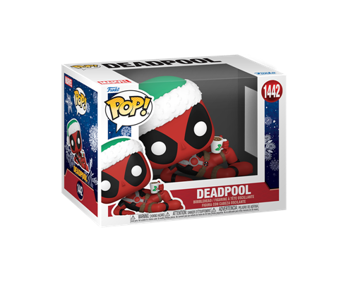 Funko POP! Marvel: Holiday S4 – Deadpool with hot cocoa