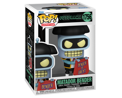 Funko POP! TV: Futurama S4 - Bender  (Matador)