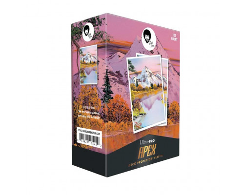 UP - Bob Ross Mighty Mountain Lake 105ct APEX™ Deck Protector Sleeves