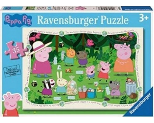 Ravensburger Puzzle 35 Świnka Peppa