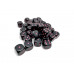Opaque Black/pink 12mm d6 Dice Block (36 dice)