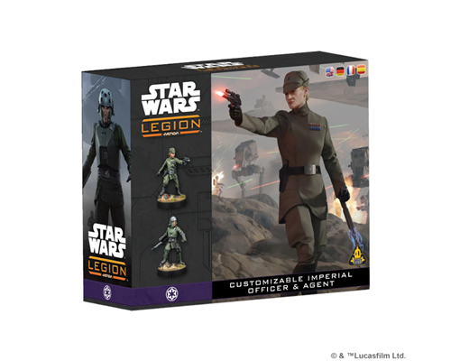 Star Wars: Legion - Customizable Imperial Officer & Agent - EN/DE/SP/FR