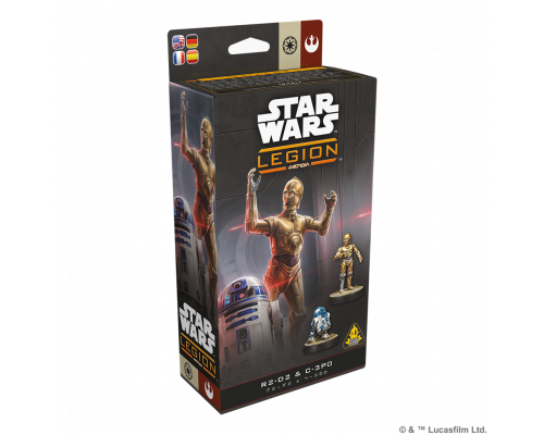 Star Wars: Legion - R2-D2 & C-3PO Operative Expansion - DE/EN/SP/FR