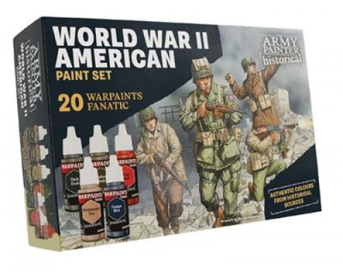 The Army Painter - Warpaints Historical WWII American Paint Set
