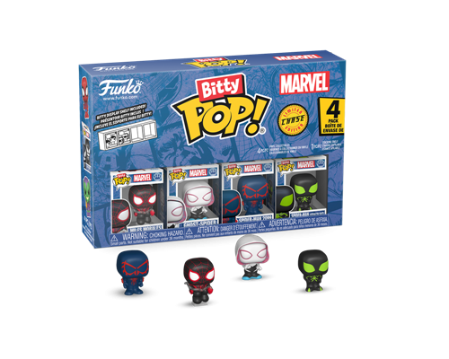 Funko Bitty POP!: SM - Miles Morales 4PK