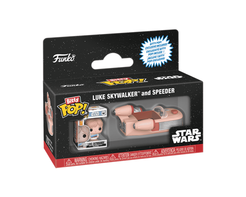 Funko Bitty POP! Ride: SW - Speeder w/Luke