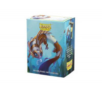 Dragon Shield Standard size Brushed Art Sleeves - The Cinderfin (100 Sleeves)