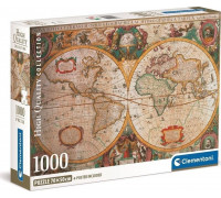 Clementoni CLE puzzle 1000 Compact Mappa Antica 39706