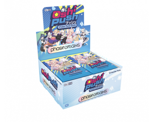 Oshi Push VTuber Card Game Gen One: Phase Origins Booster Display (24 packs) - EN