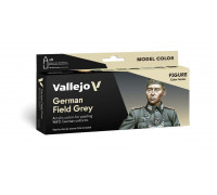Vallejo - Model Color / Figure / 8 colors set - German Field Grey by Jaume Ortiz 18 ml