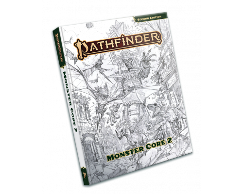 Pathfinder Monster Core 2 Sketch Cover (P2) - EN