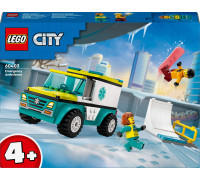 LEGO Friends Karetka i snowboardzista (60403)