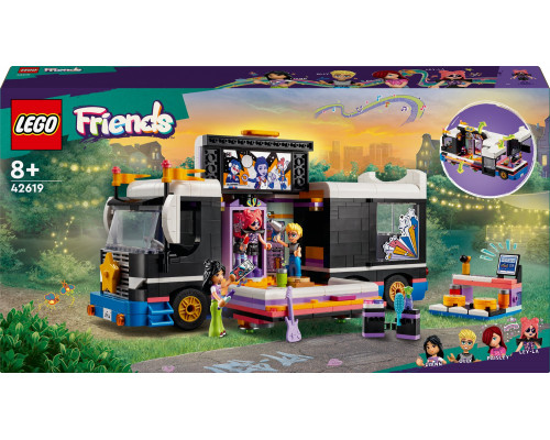 LEGO Friends Autobus koncertowy gwiazdy popu (42619)