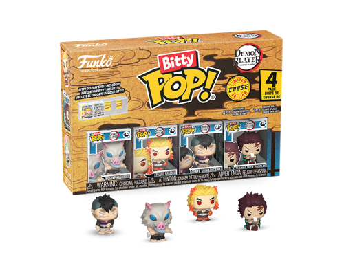 Funko Bitty POP! Demon Slayer - Inosuke 4pk