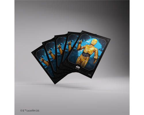 Gamegenic - Star Wars: Unlimited - A Lawless Time - Premium Art Sleeves -  C-3PO