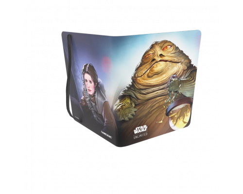 Gamegenic - Star Wars: Unlimited - A Lawless Time - 18-Pocket Album - Leia Organa/Jabba the Hut