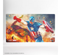 Magic: The Gathering | Marvel Super Heroes Prime Playmat - Captain America, Super-Soldier