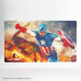 Magic: The Gathering | Marvel Super Heroes Prime Playmat - Captain America, Super-Soldier