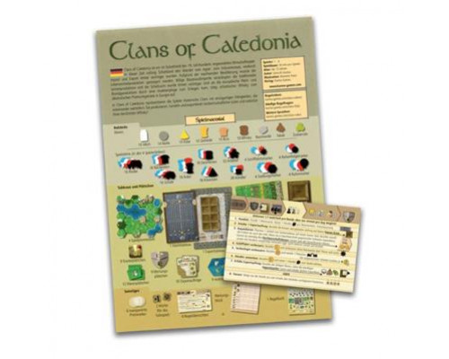 Language Pack Clans of Caledonia (Base Game) German