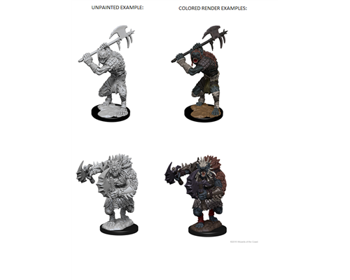 D&D Nolzur's Marvelous Unpainted Miniatures - Gnolls